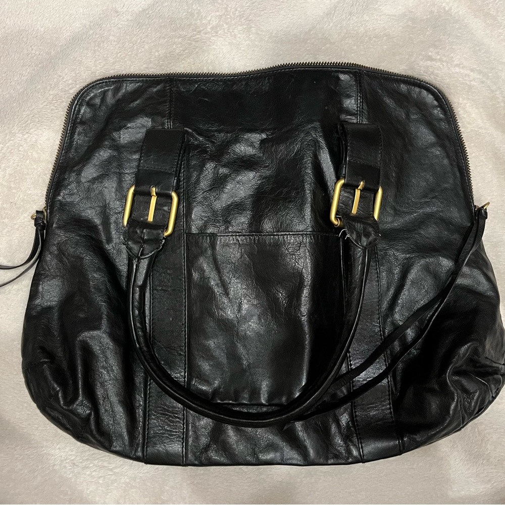 Two Handle Leather Latico bag
